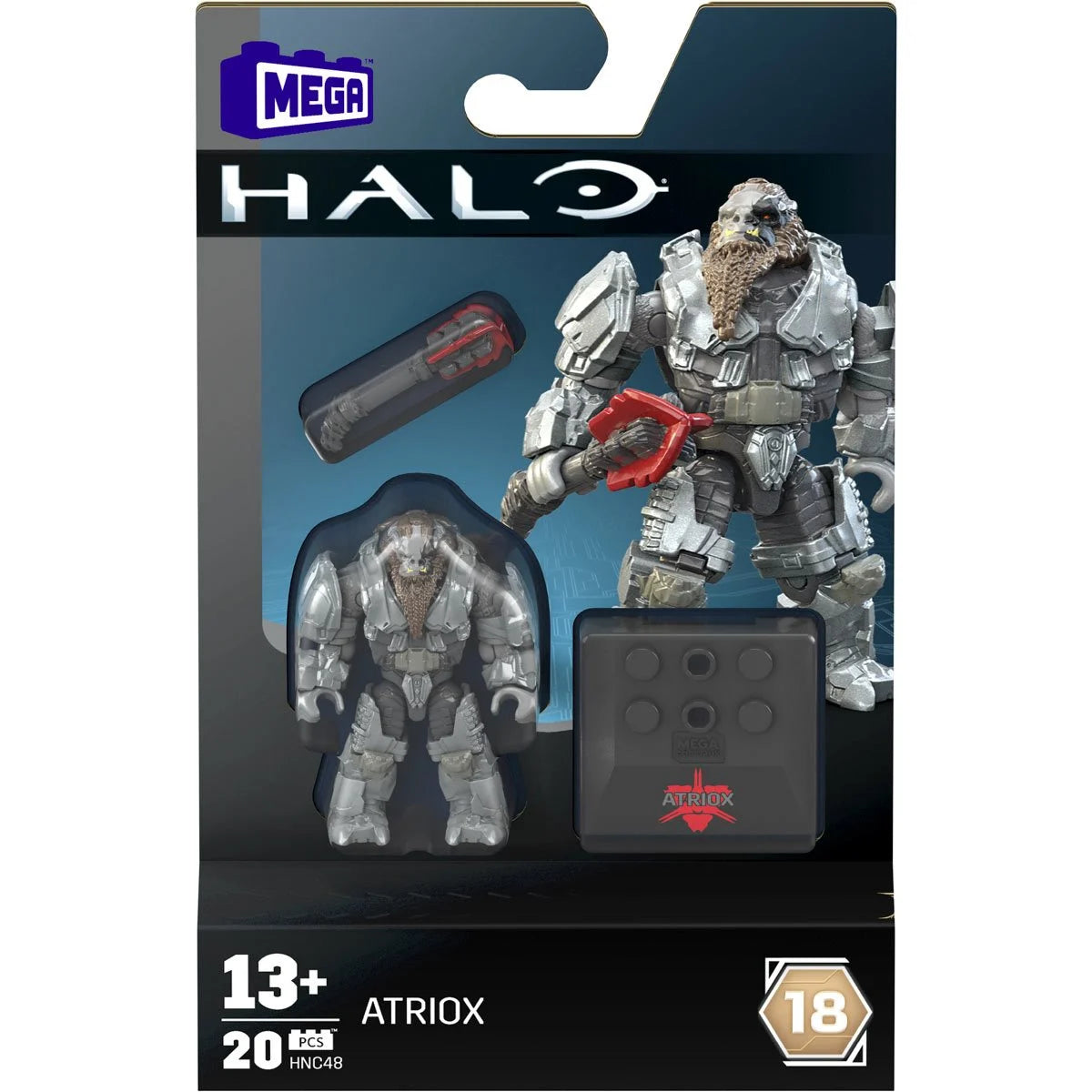 Halo Mega Construx Heroes Series 18 Micro Figure Case of 21