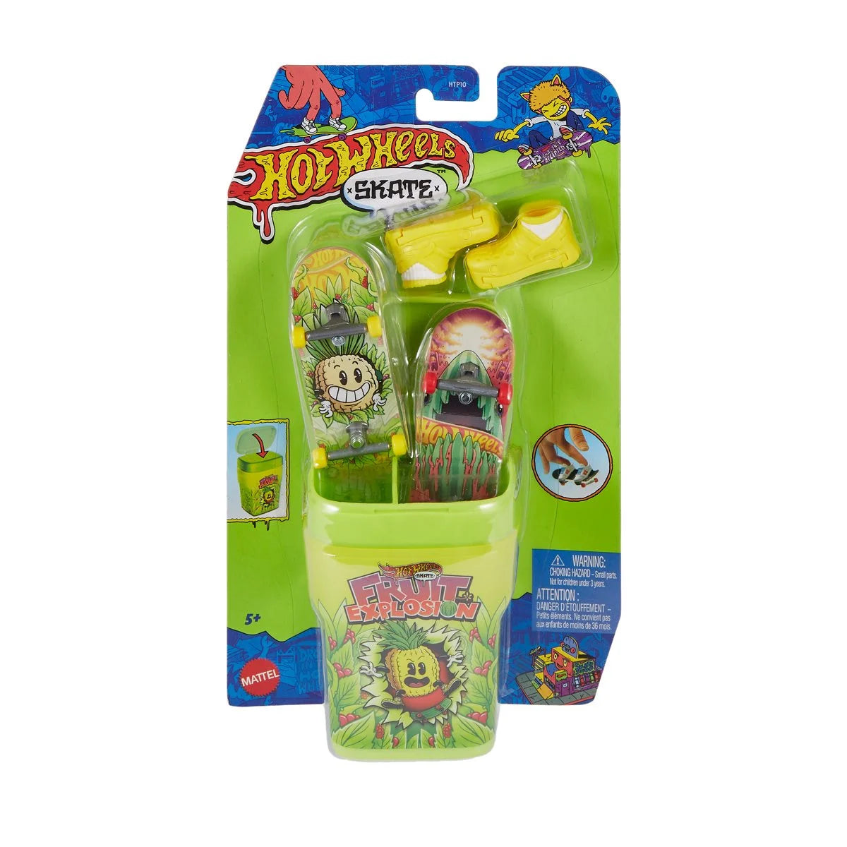 Hot Wheels Skate Fingerboard Flavor Stasher 2-Pack 2024 Mix 1 Case of 6