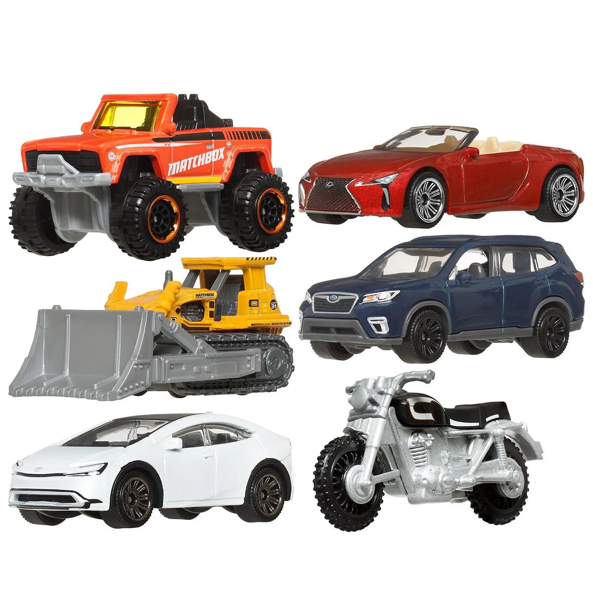 Matchbox Power Grabs 2025 Mix 2 Die-Cast Vehicle Case of 48