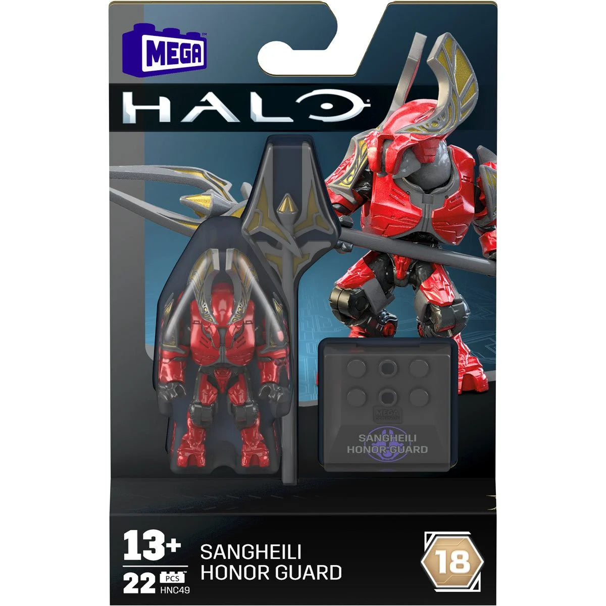Halo Mega Construx Heroes Series 18 Micro Figure Case of 21