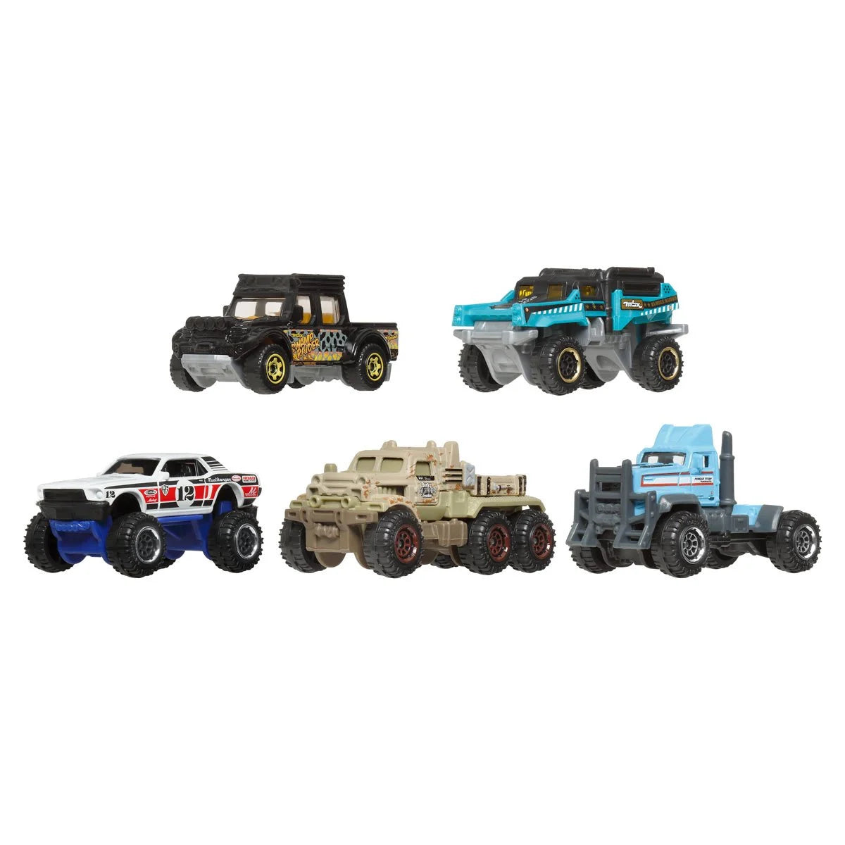 Matchbox Car Collection 5-Pack 2025 Mix 1 Vehicle Case of 12