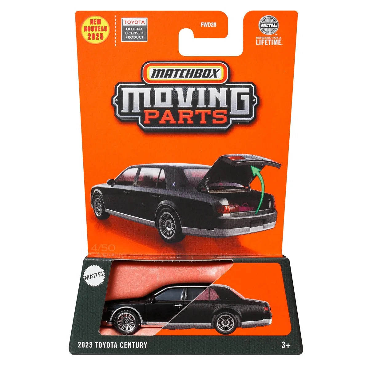 Matchbox Moving Parts 2025 Mix 2 Vehicles Case of 8