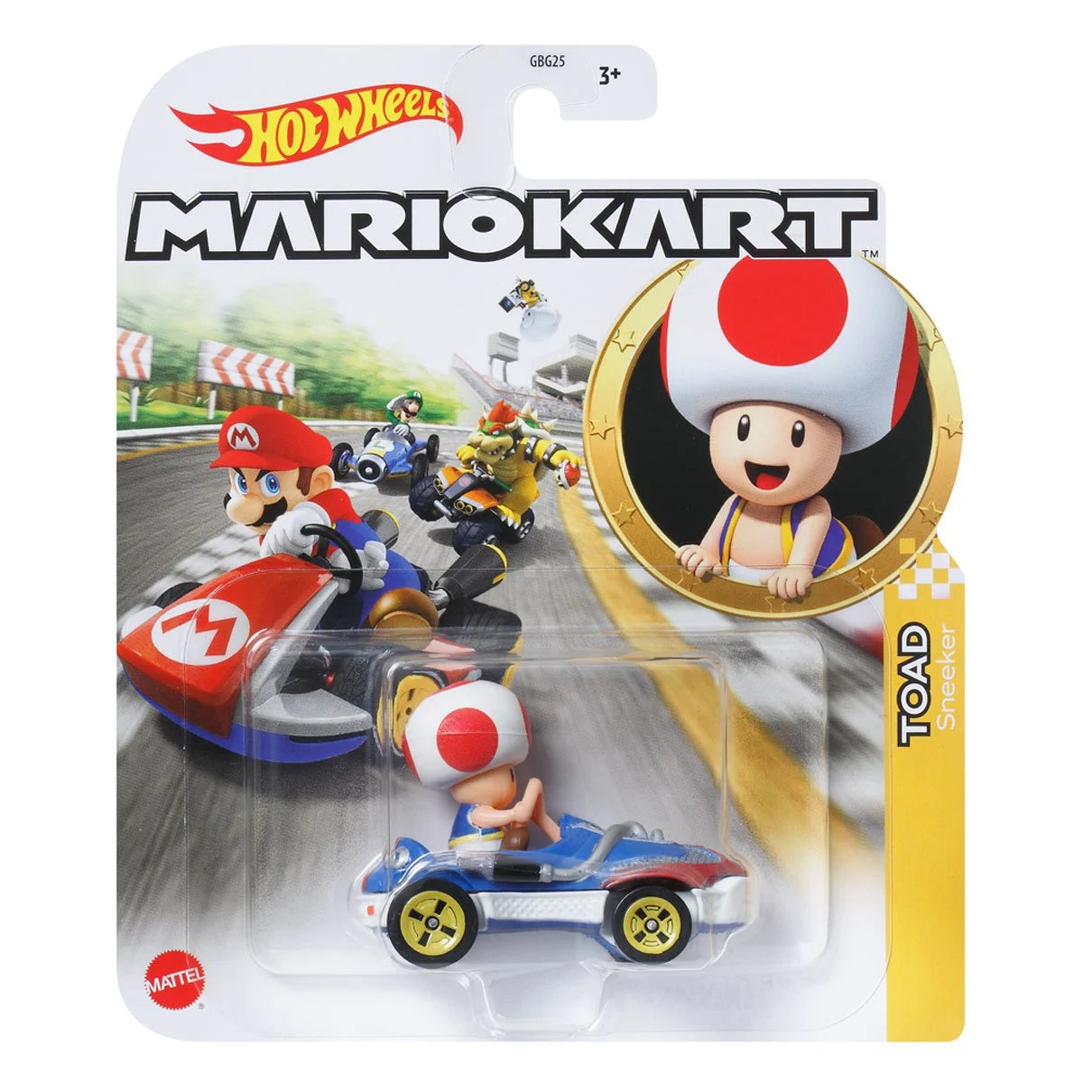 Mario Kart Hot Wheels 2025 Mix 1 Vehicle Case of 8