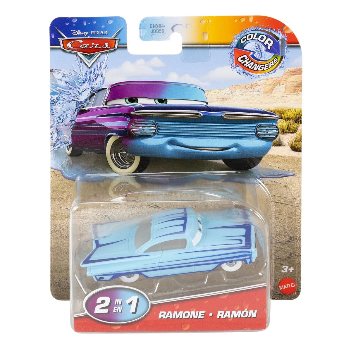 Cars Color Changers 1:55 Scale 2025 Wave 3 Case of 8