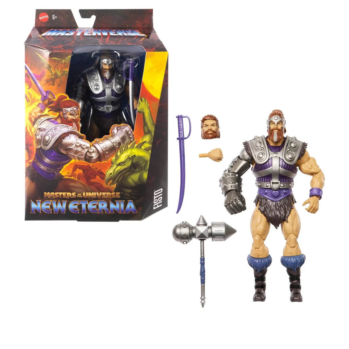 Masters of the Universe Masterverse Wave 15 Fisto Action Figure